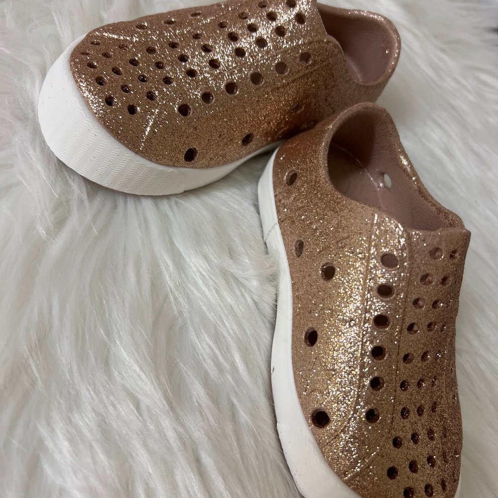 Toddler Glitter Gold Cascade Waterproof ShooShoos